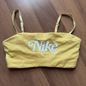 Nike Mustard Yellow Bralette